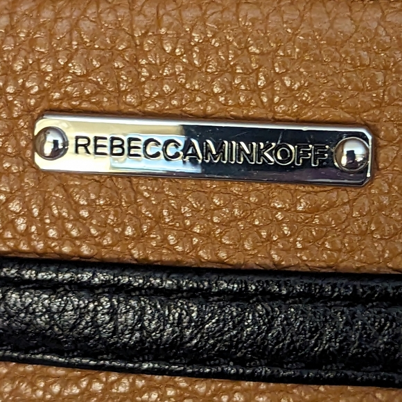 Rebecca Minkoff mini MAC brown and black crossbody bag. - Picture 12 of 13